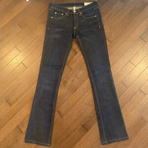 Rag & Bone Stiletto Boot cut dark wash size 24/29L